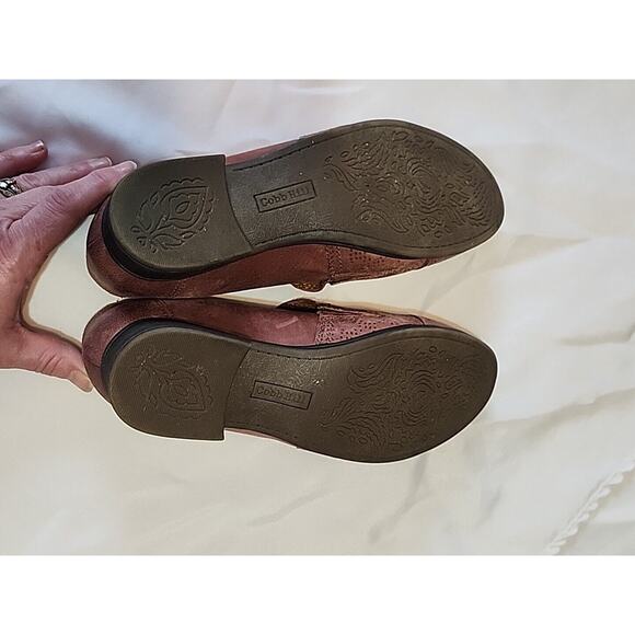 Rockport Cobb Hill Shoes Womens 9 Crosbie Slip On Loafer CI6210 Burgundy - Picture 12 of 12